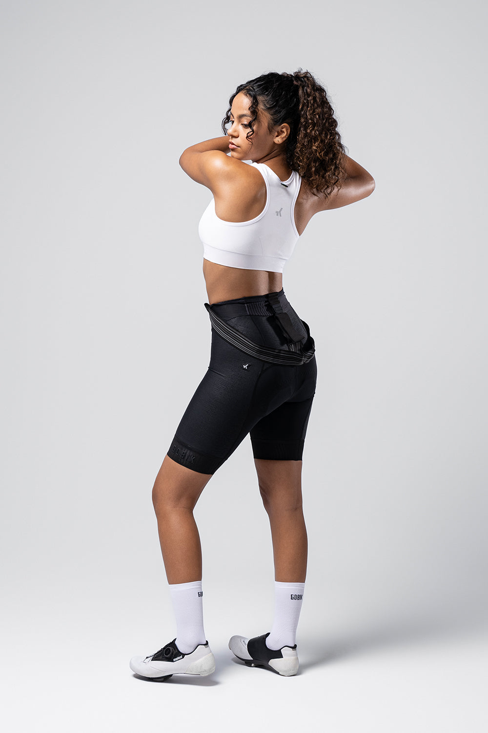 GOBIK LITHE WOMEN SEAMLESS BASELAYER TOP - CHALK