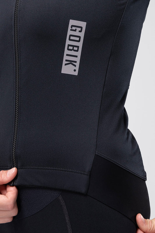 GOBIK MANGA CORTA ENVY 3.0 WOMEN JACKET - JET BLACK