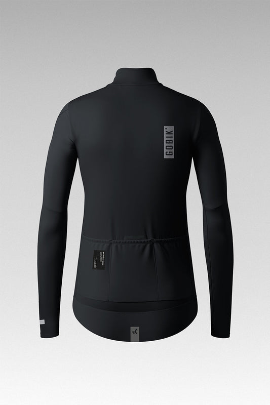 GOBIK MANGA LARGA ENVY 3.0 WOMEN JACKET - JET BLACK