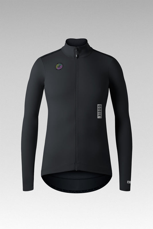 GOBIK MANGA LARGA ENVY 3.0 WOMEN JACKET - JET BLACK