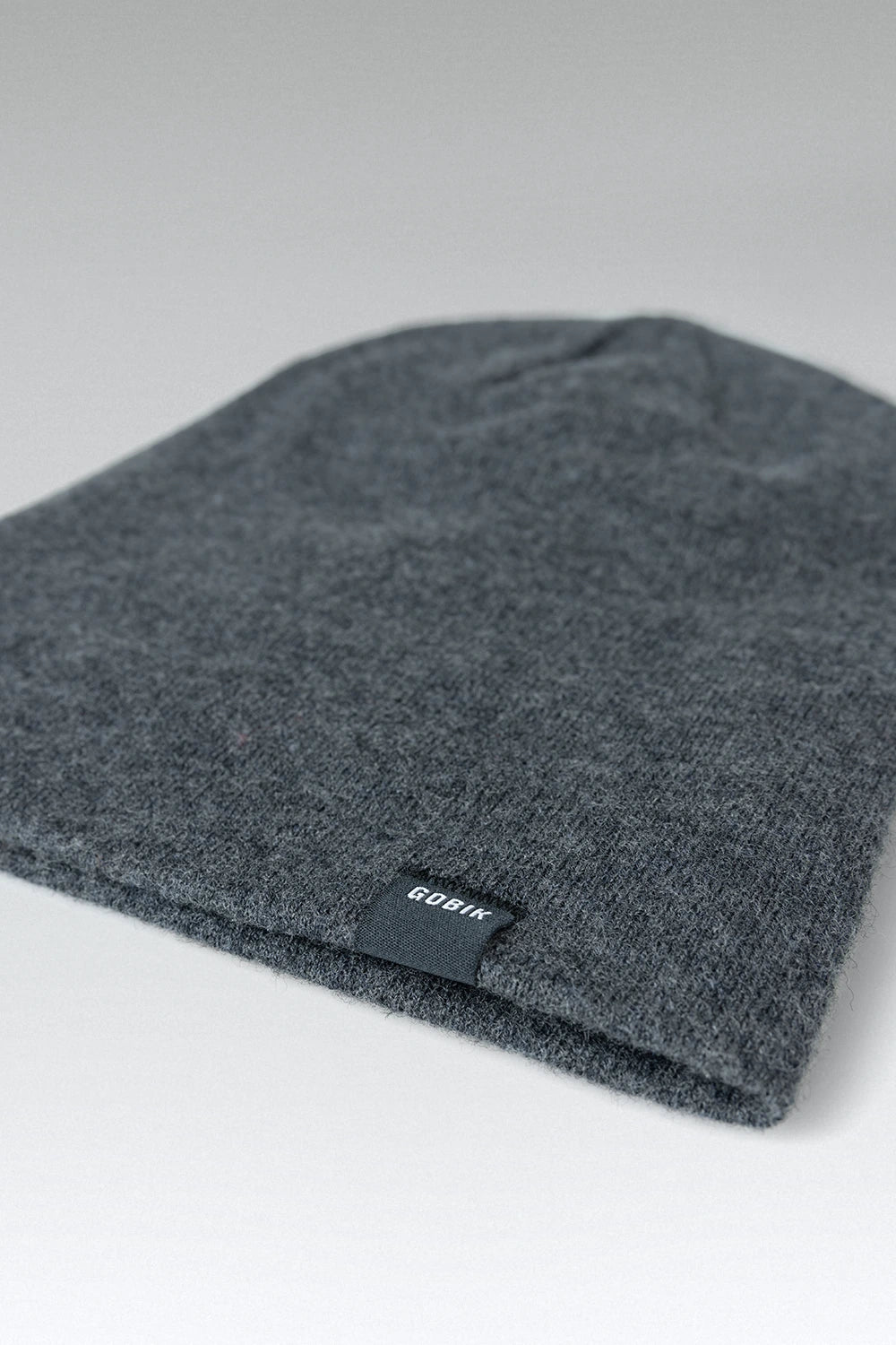 GOBIK MERINO CREST UNISEX BEANIE - ALLOY