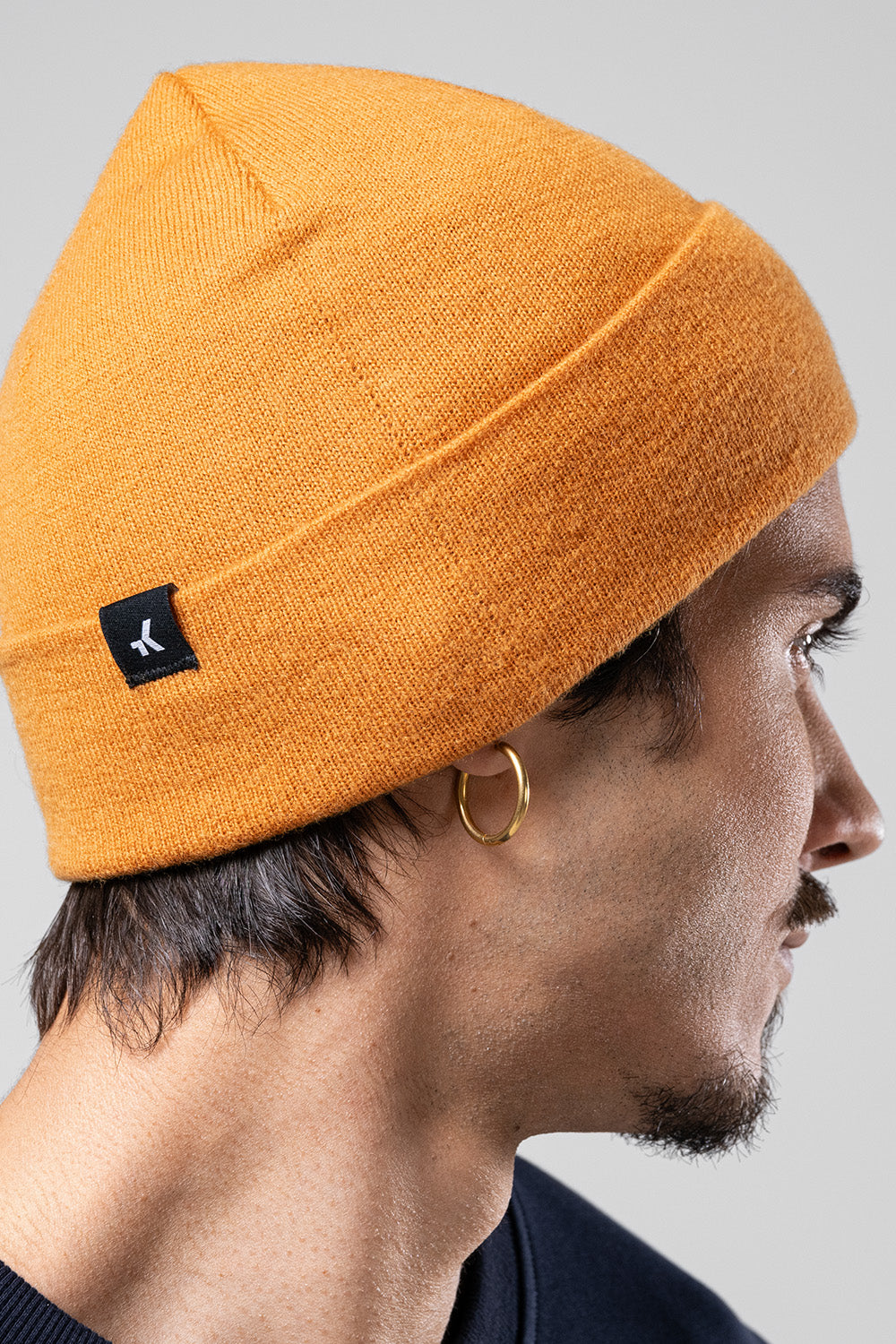GOBIK MERINO CREST UNISEX BEANIE - RUST