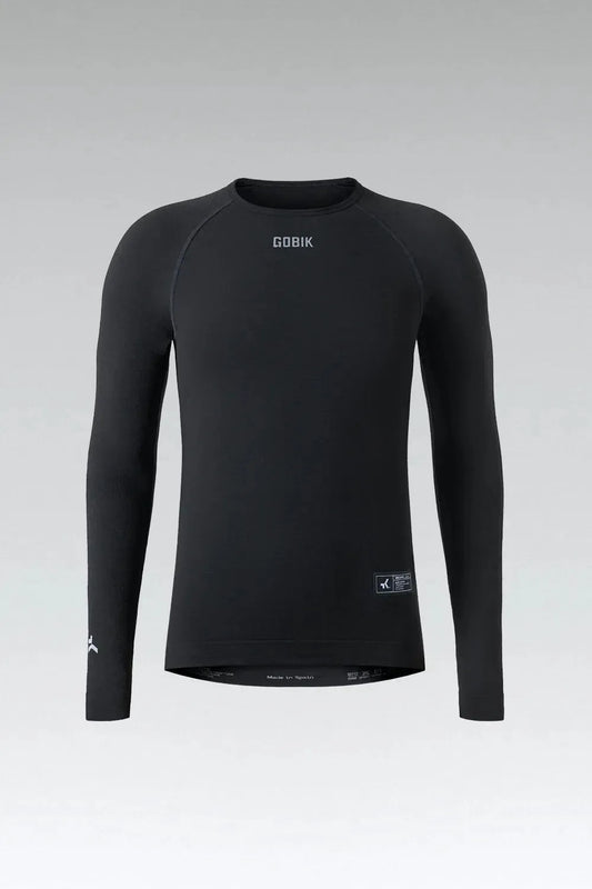 GOBIK Merino Long Sleeve Base Layer - Coal