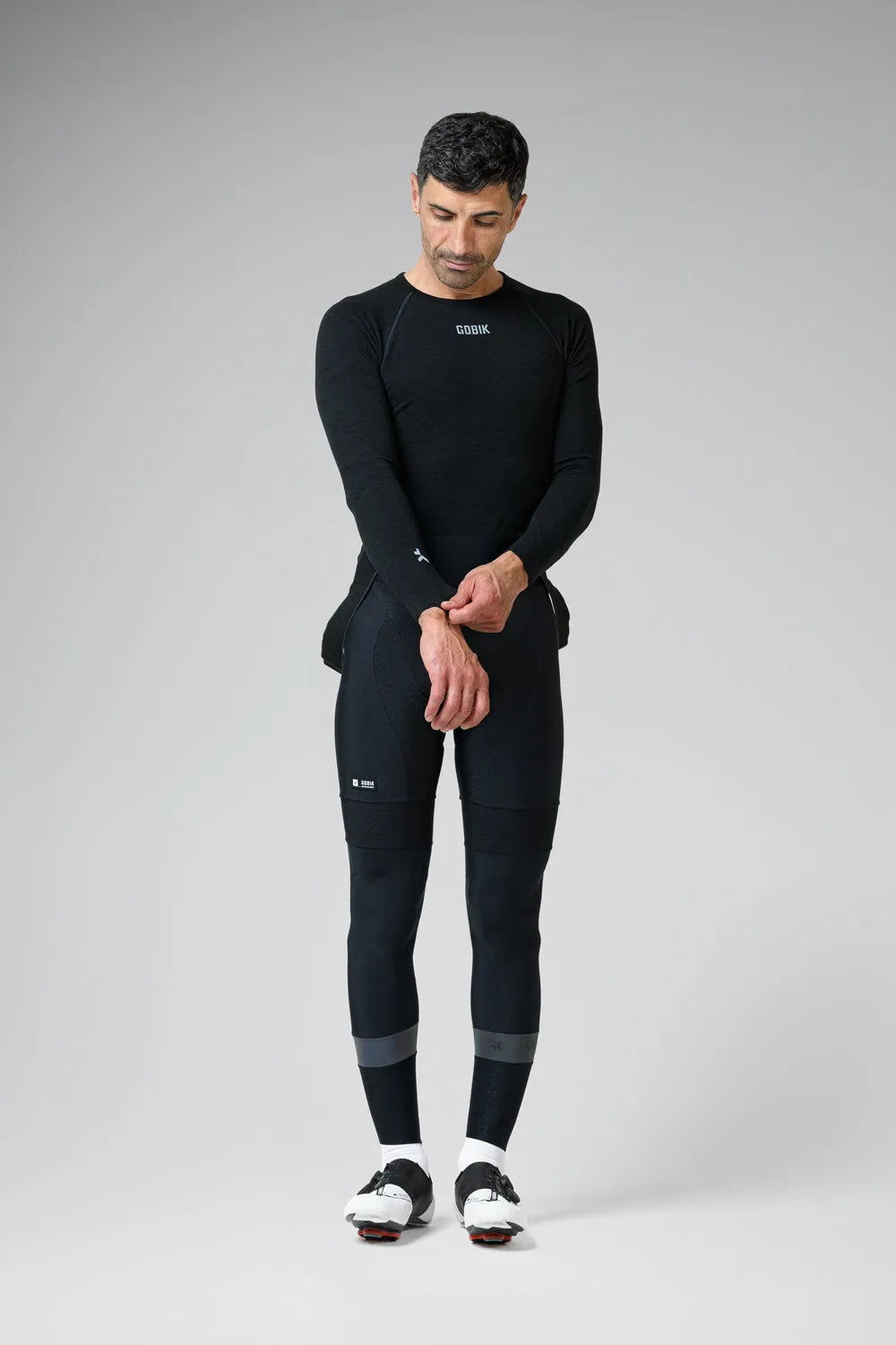 GOBIK Merino Long Sleeve Base Layer - Coal