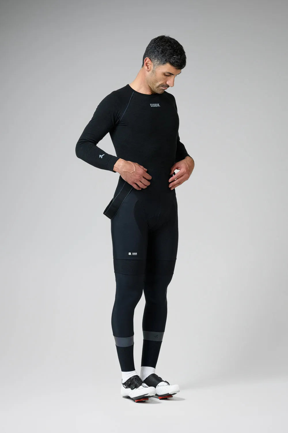 GOBIK Merino Long Sleeve Base Layer - Coal