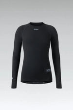GOBIK Merino Women Long Sleeve Base Layer - Coal