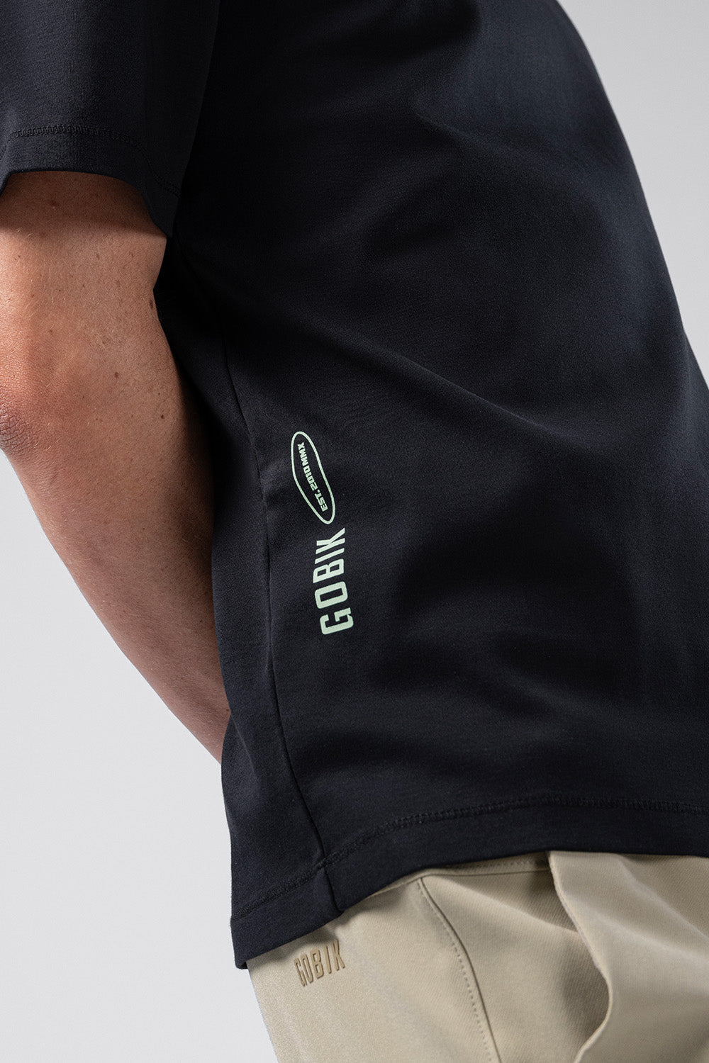 GOBIK OVER RIDE UNISEX T-SHIRT - BLACK