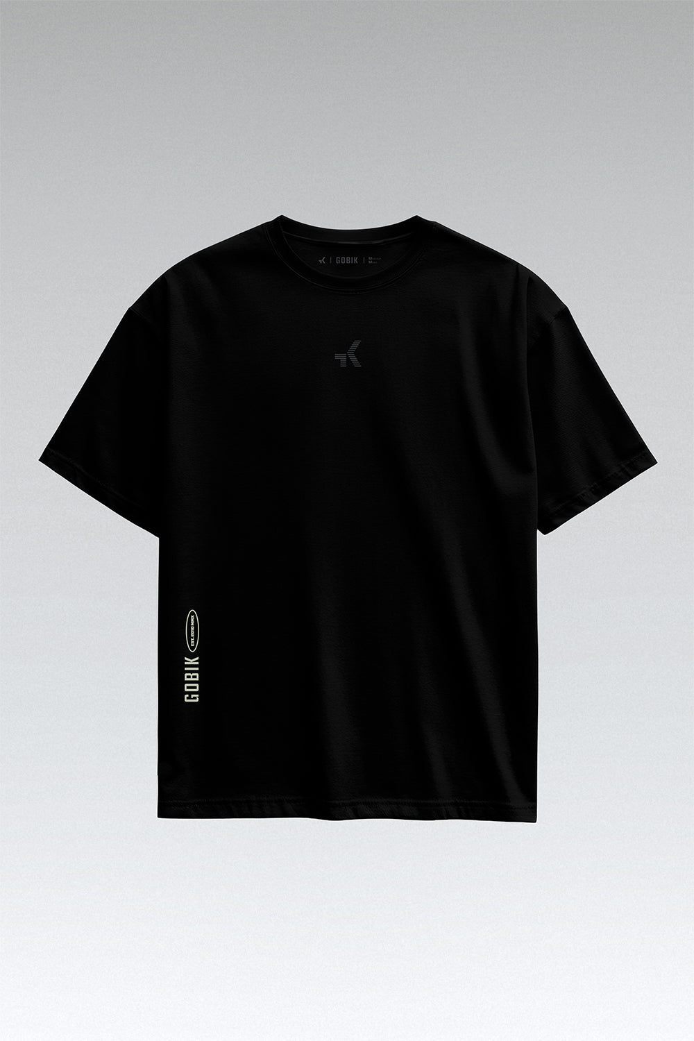 GOBIK OVER RIDE UNISEX T-SHIRT - BLACK