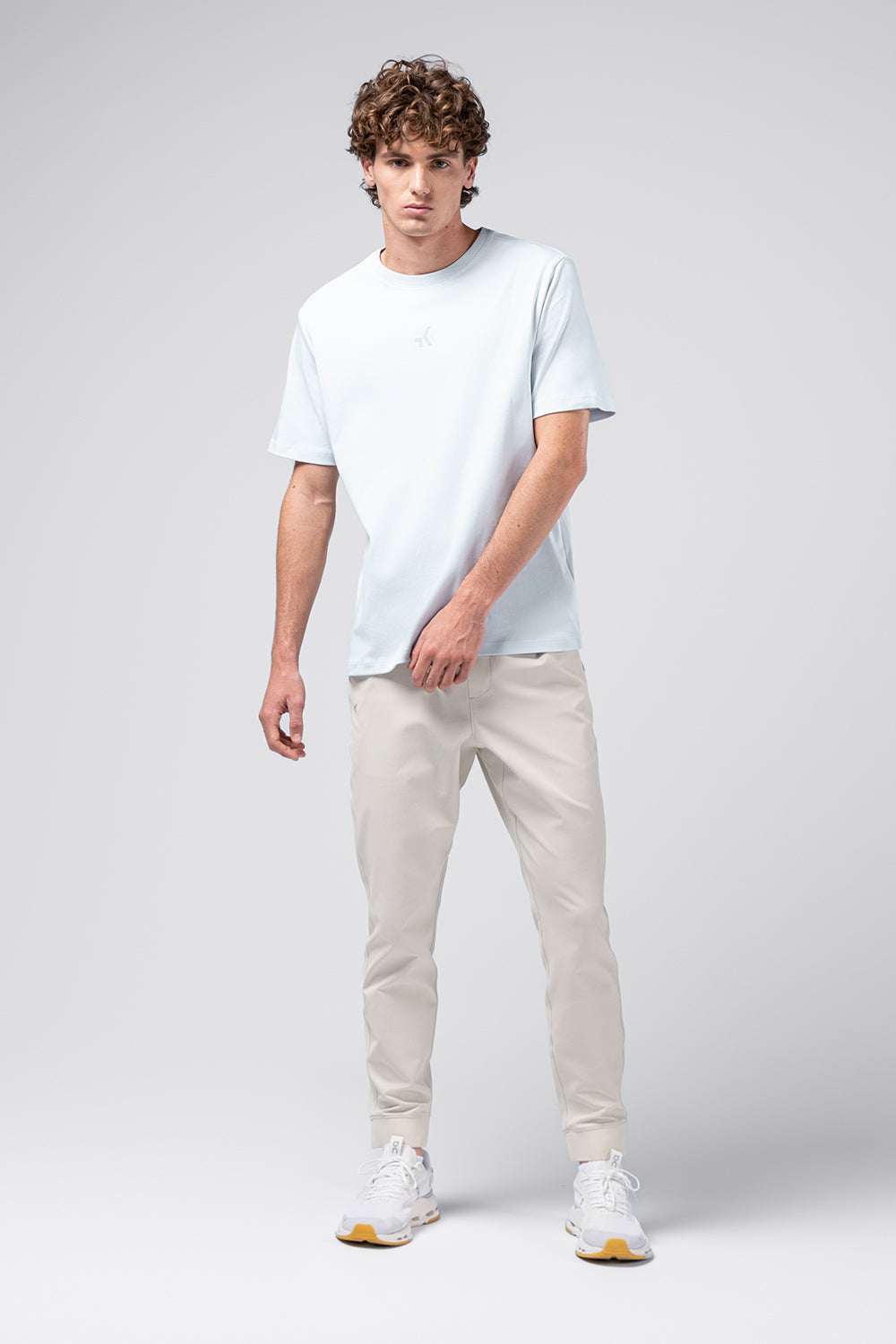 GOBIK OVER RIDE UNISEX T-SHIRT - PEARL BLUE