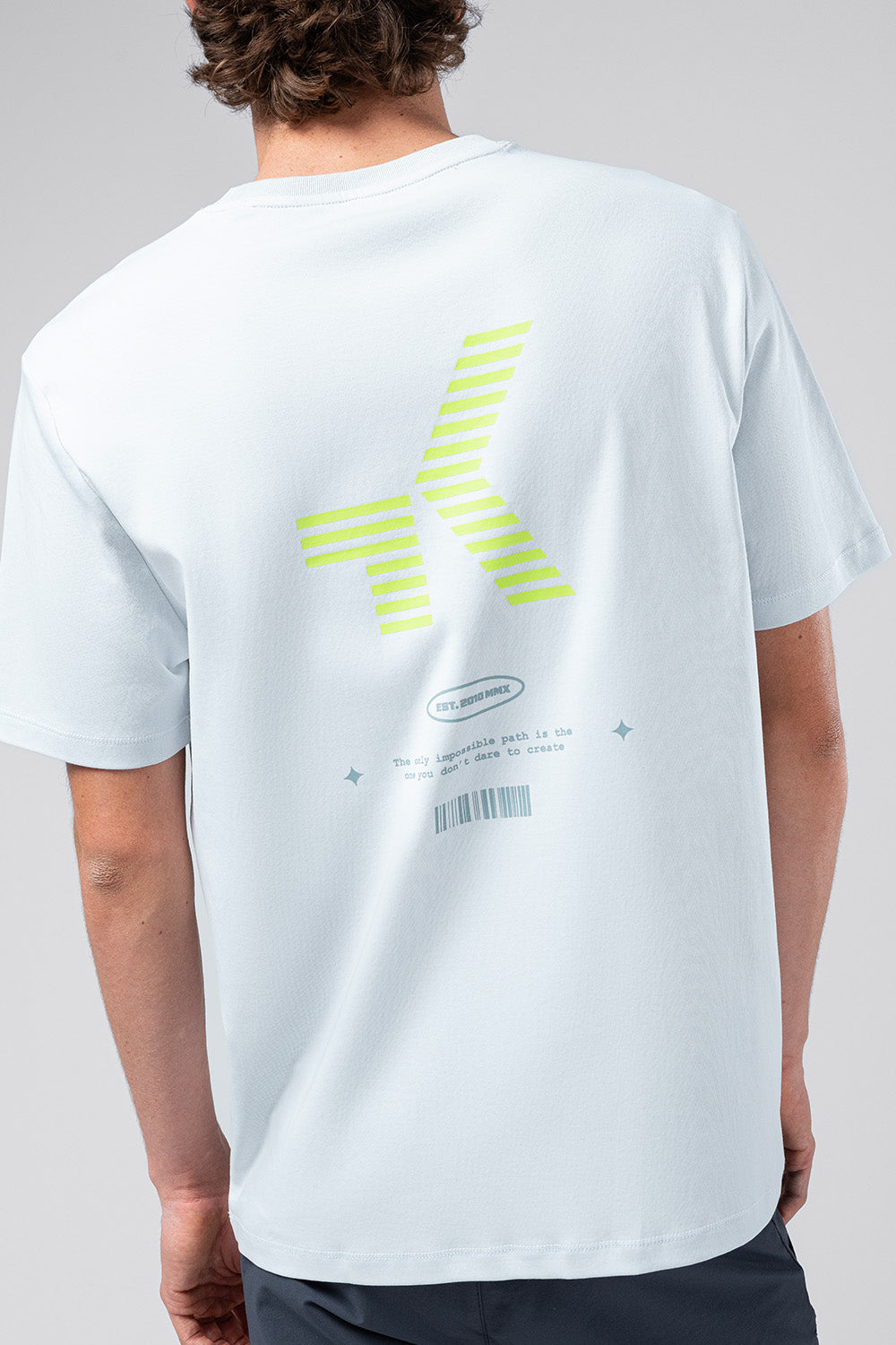 GOBIK OVER RIDE UNISEX T-SHIRT - PEARL BLUE
