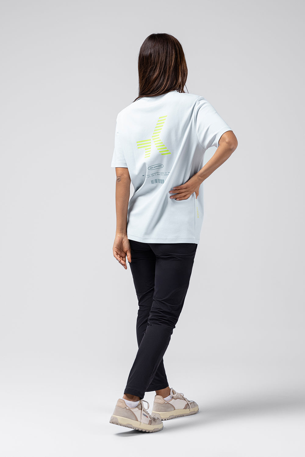 GOBIK OVER RIDE UNISEX T-SHIRT - PEARL BLUE