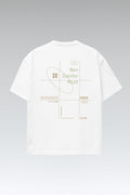 GOBIK OVER RIDE UNISEX T-SHIRT - WHITE