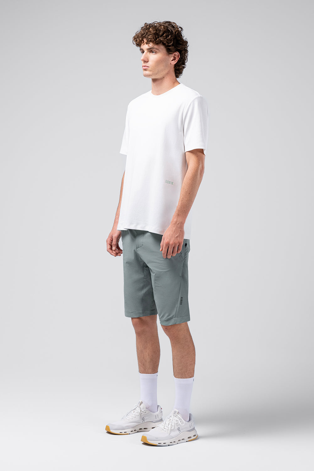 GOBIK OVER RIDE UNISEX T-SHIRT - WHITE