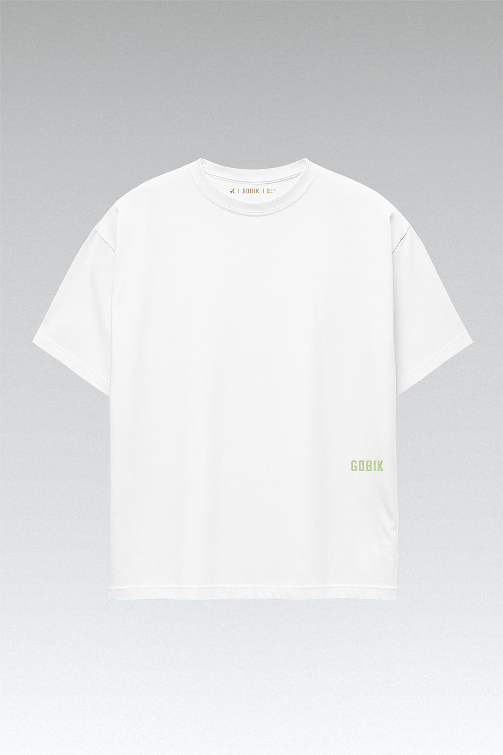GOBIK OVER RIDE UNISEX T-SHIRT - WHITE