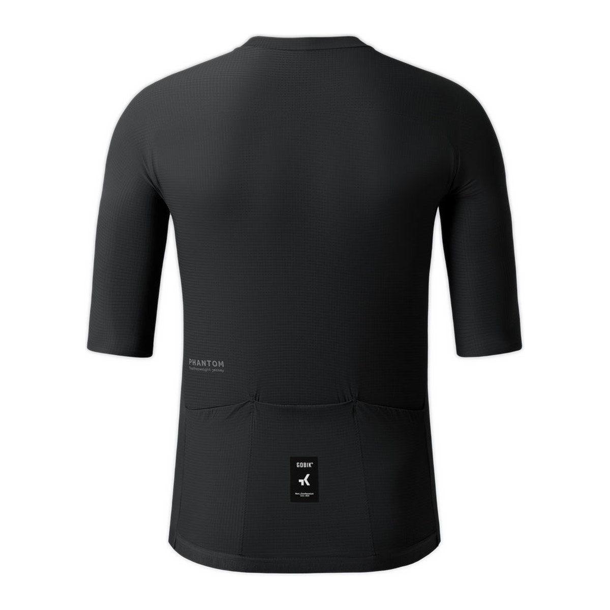 GOBIK PHANTOM UNISEX JERSEY - JET BLACK