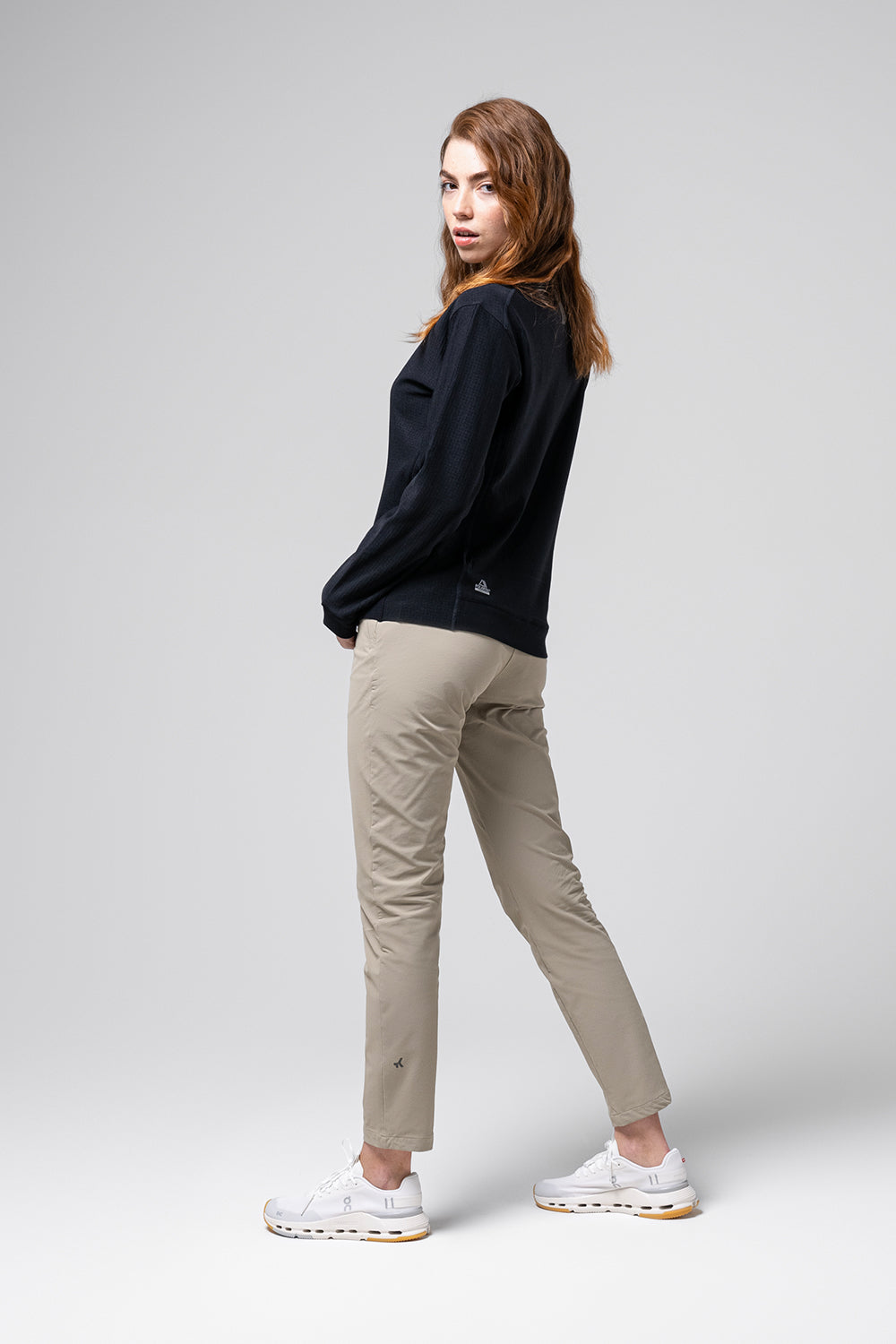 GOBIK POLARTEC AIRPEAK UNISEX SWEATSHIRT - JET BLACK