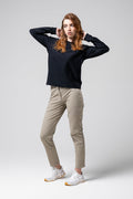 GOBIK POLARTEC AIRPEAK UNISEX SWEATSHIRT - JET BLACK