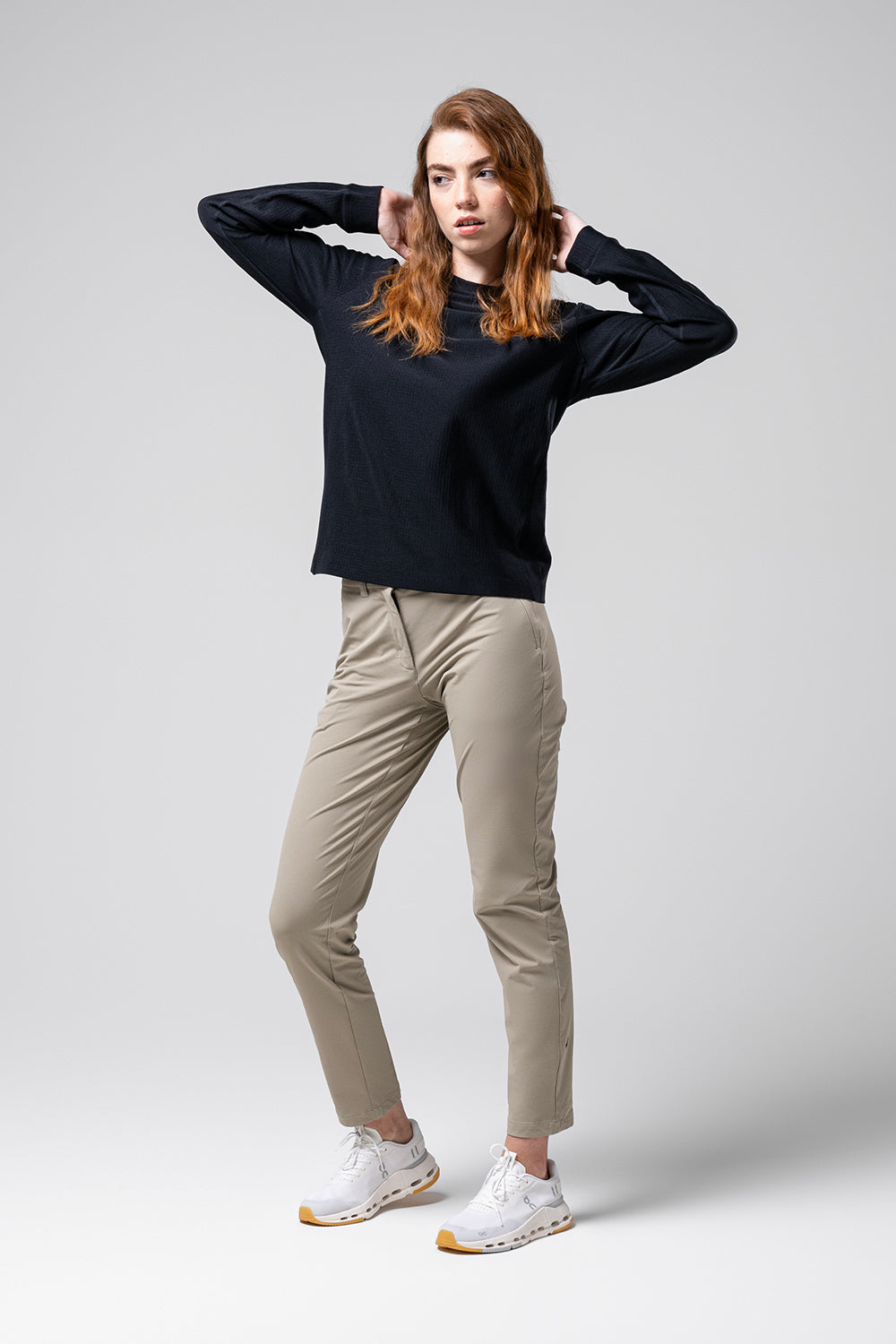 GOBIK POLARTEC AIRPEAK UNISEX SWEATSHIRT - JET BLACK