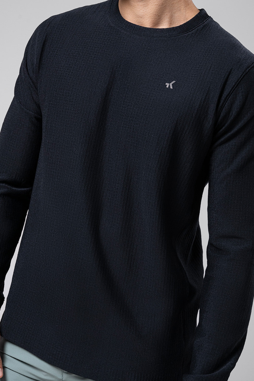 GOBIK POLARTEC AIRPEAK UNISEX SWEATSHIRT - JET BLACK