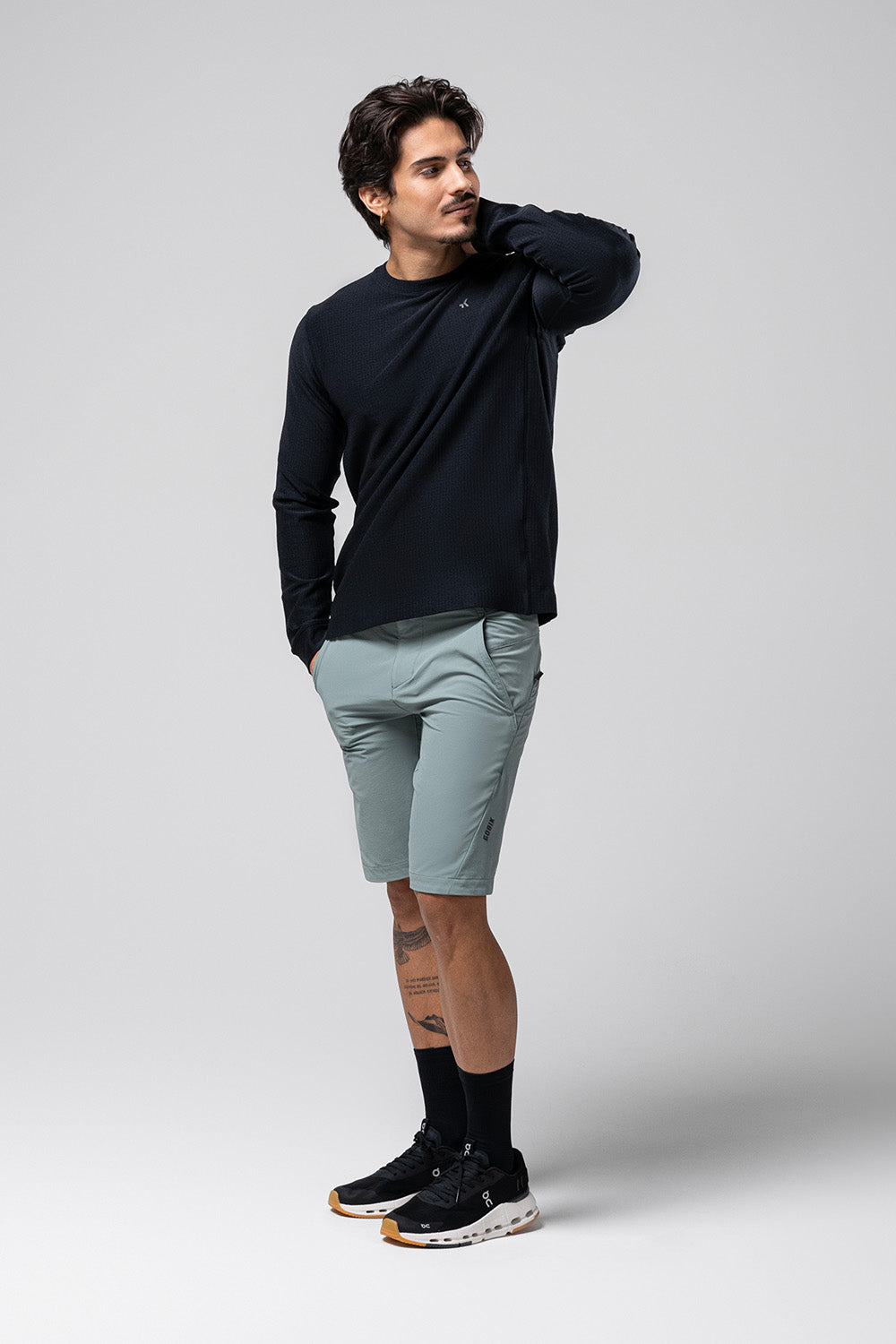 GOBIK POLARTEC AIRPEAK UNISEX SWEATSHIRT - JET BLACK