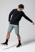 GOBIK POLARTEC AIRPEAK UNISEX SWEATSHIRT - JET BLACK