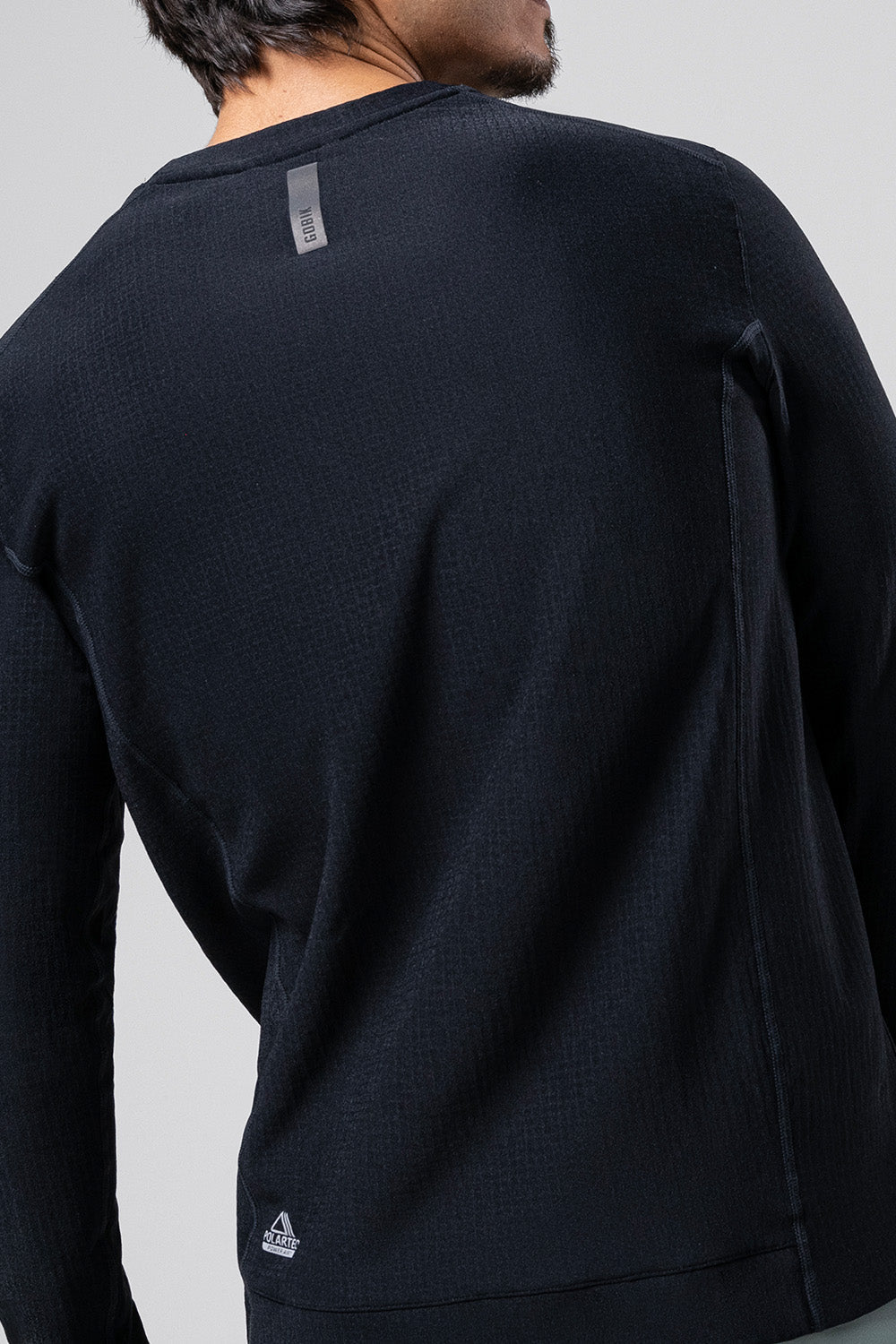 GOBIK POLARTEC AIRPEAK UNISEX SWEATSHIRT - JET BLACK