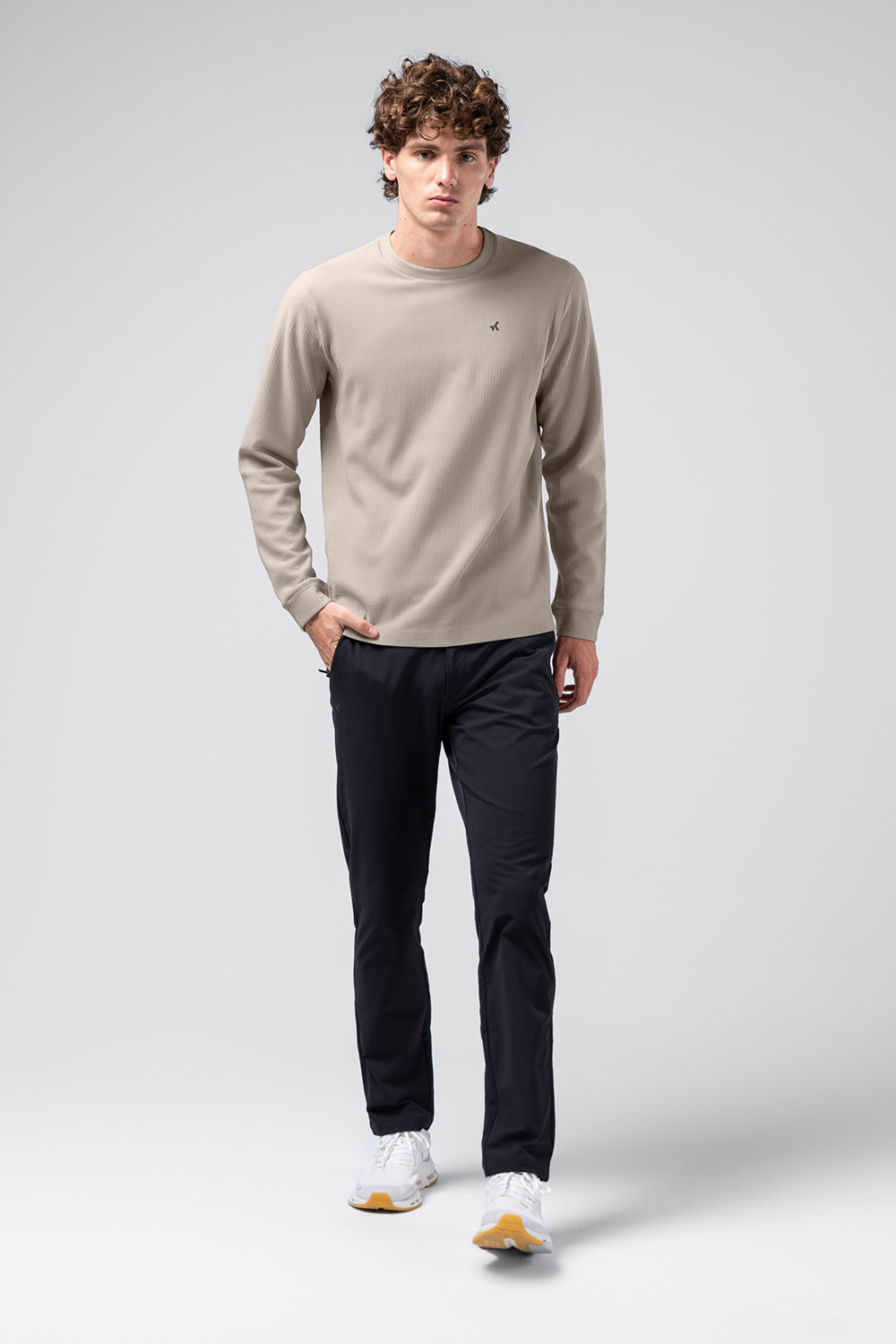 GOBIK POLARTEC AIRPEAK UNISEX SWEATSHIRT - SPRAY GREEN