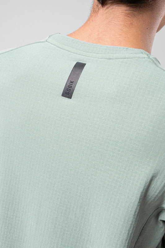 GOBIK Polartec Airpeak Unisex Sweatshirt - Iceberg Green