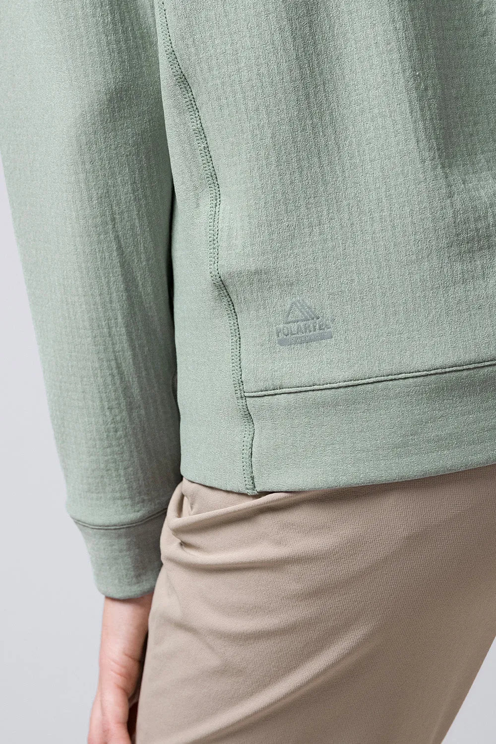 GOBIK Polartec Airpeak Unisex Sweatshirt - Iceberg Green