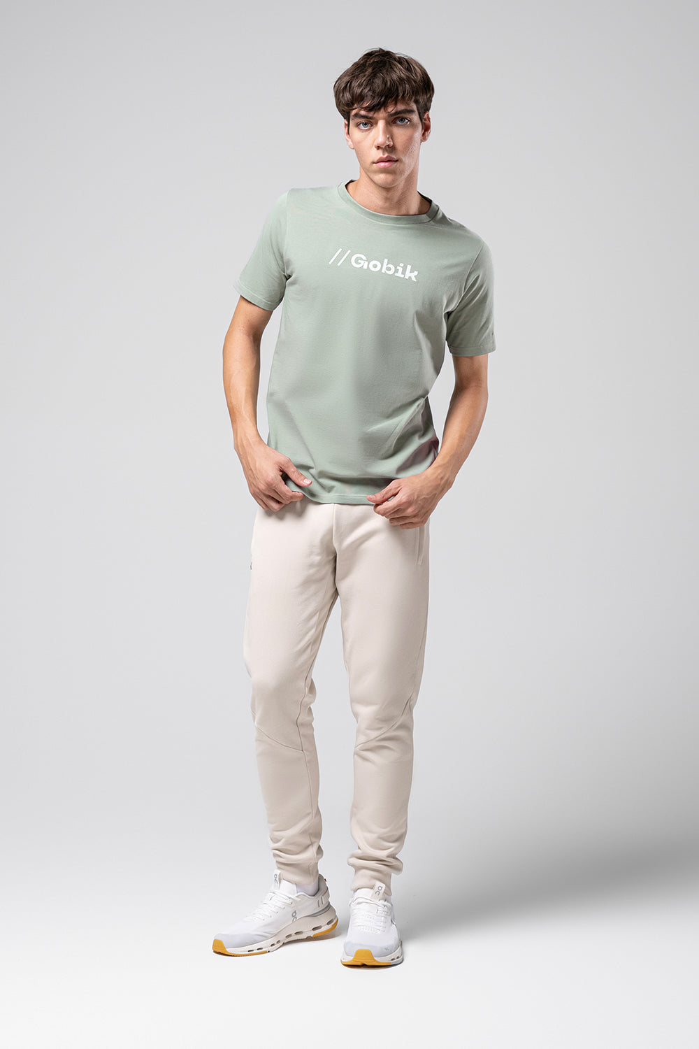 GOBIK REST T-SHIRT - ICEBERG GREEN