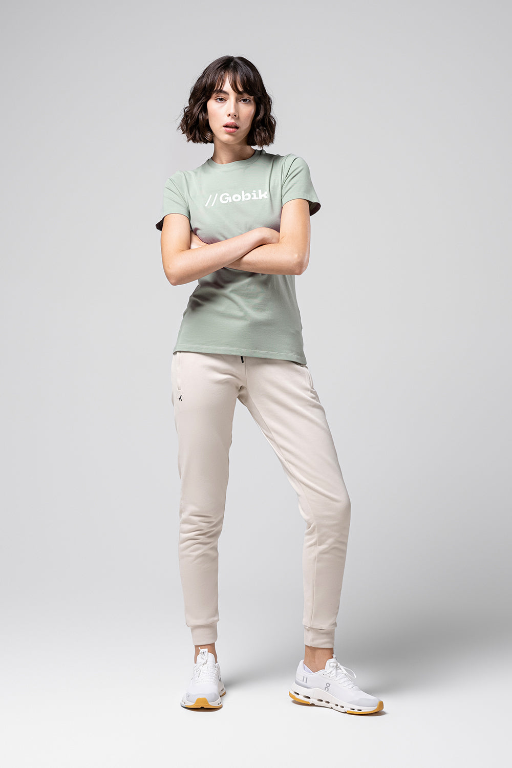GOBIK REST WOMEN T-SHIRT - ICEBERG GREEN