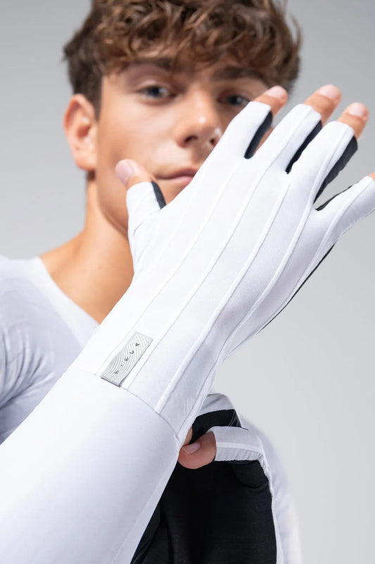 GOBIK SUPERSONICA GLOVES KINETIC UNISEX - WHITE