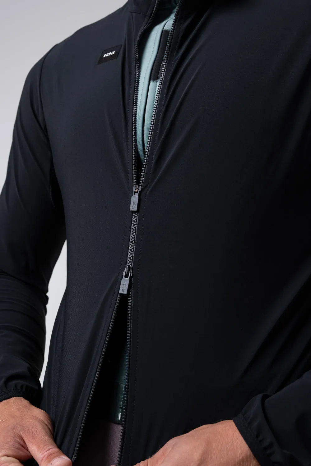 GOBIK Selkie Unisex Water Resistant Jacket - Ink Black