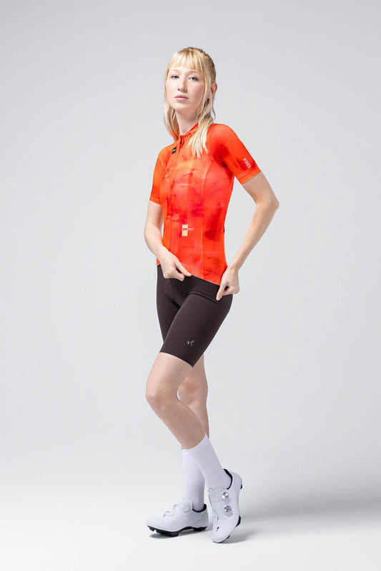 GOBIK Stark Jersey Short Sleeve Women´s - Gerbera