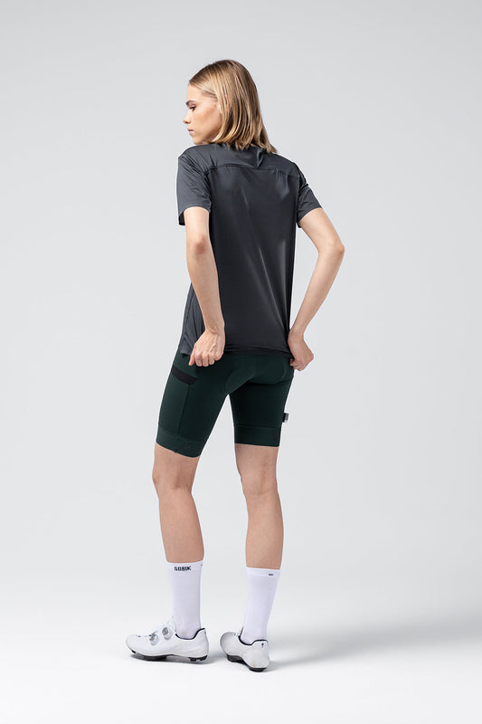 GOBIK TECH SOLID WOMEN TECHNICAL T-SHIRT - MAGNET