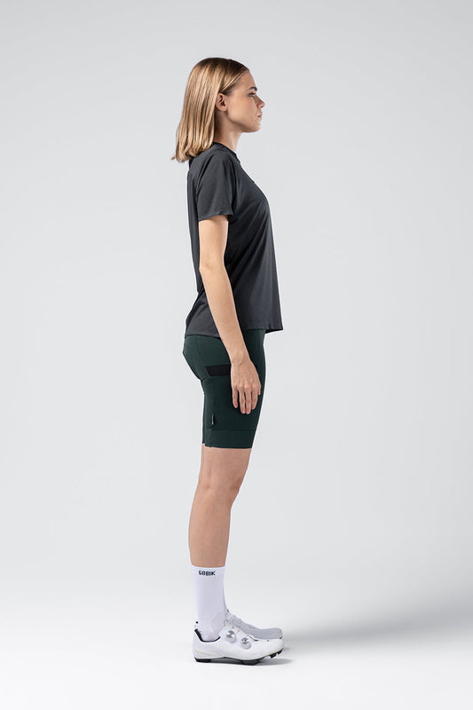 GOBIK TECH SOLID WOMEN TECHNICAL T-SHIRT - MAGNET