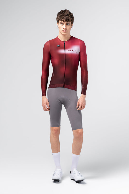 GOBIK VANQUISH UNISEX LONG SLEEVE JERSEY - MONARCH