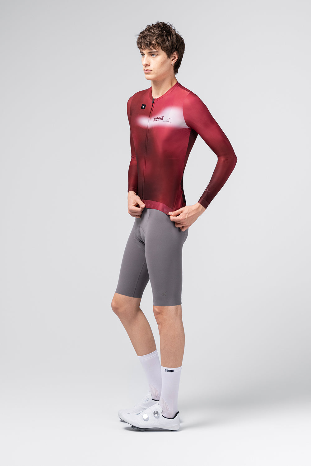GOBIK VANQUISH UNISEX LONG SLEEVE JERSEY - MONARCH