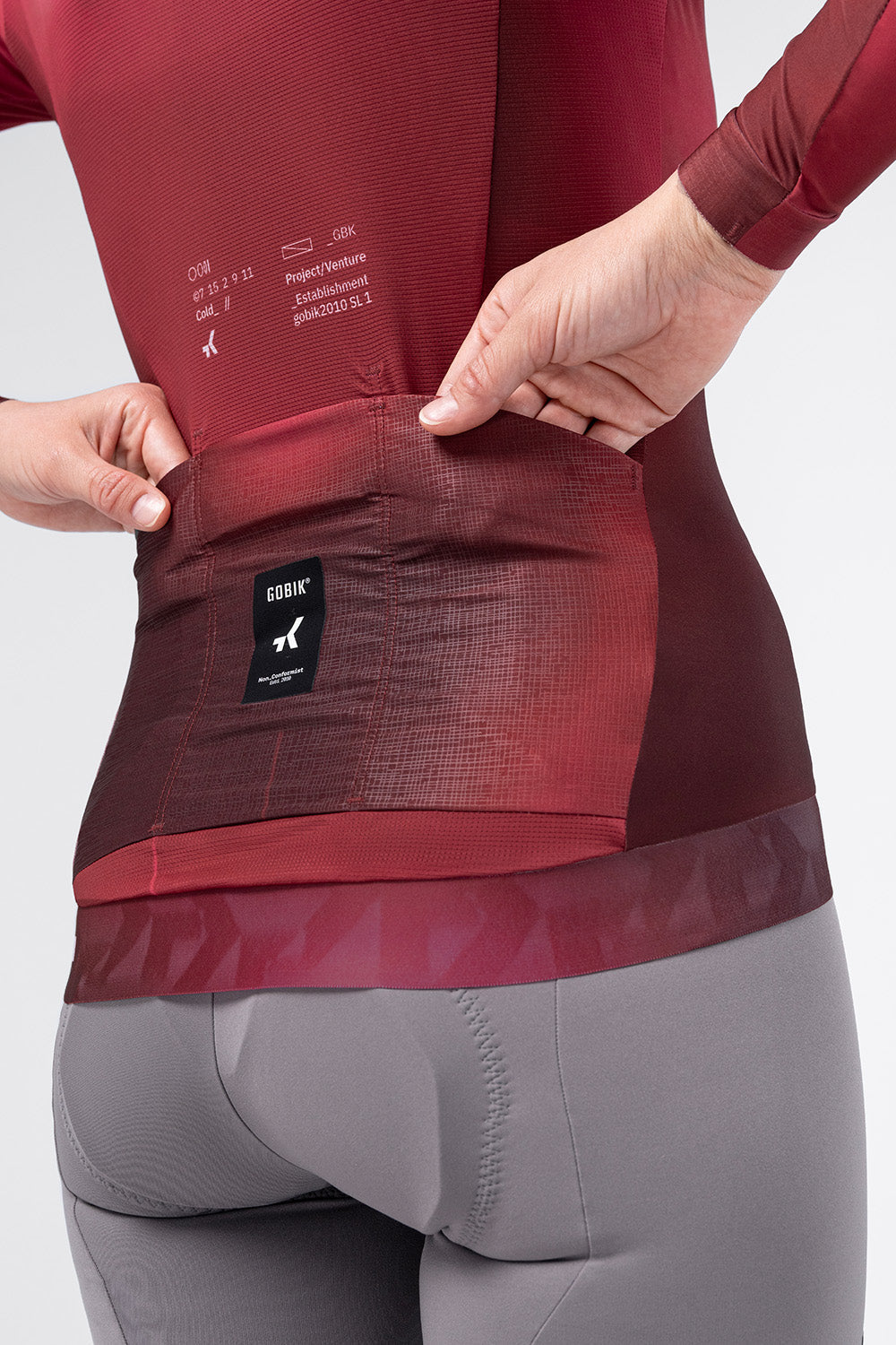 GOBIK VANQUISH UNISEX LONG SLEEVE JERSEY - MONARCH