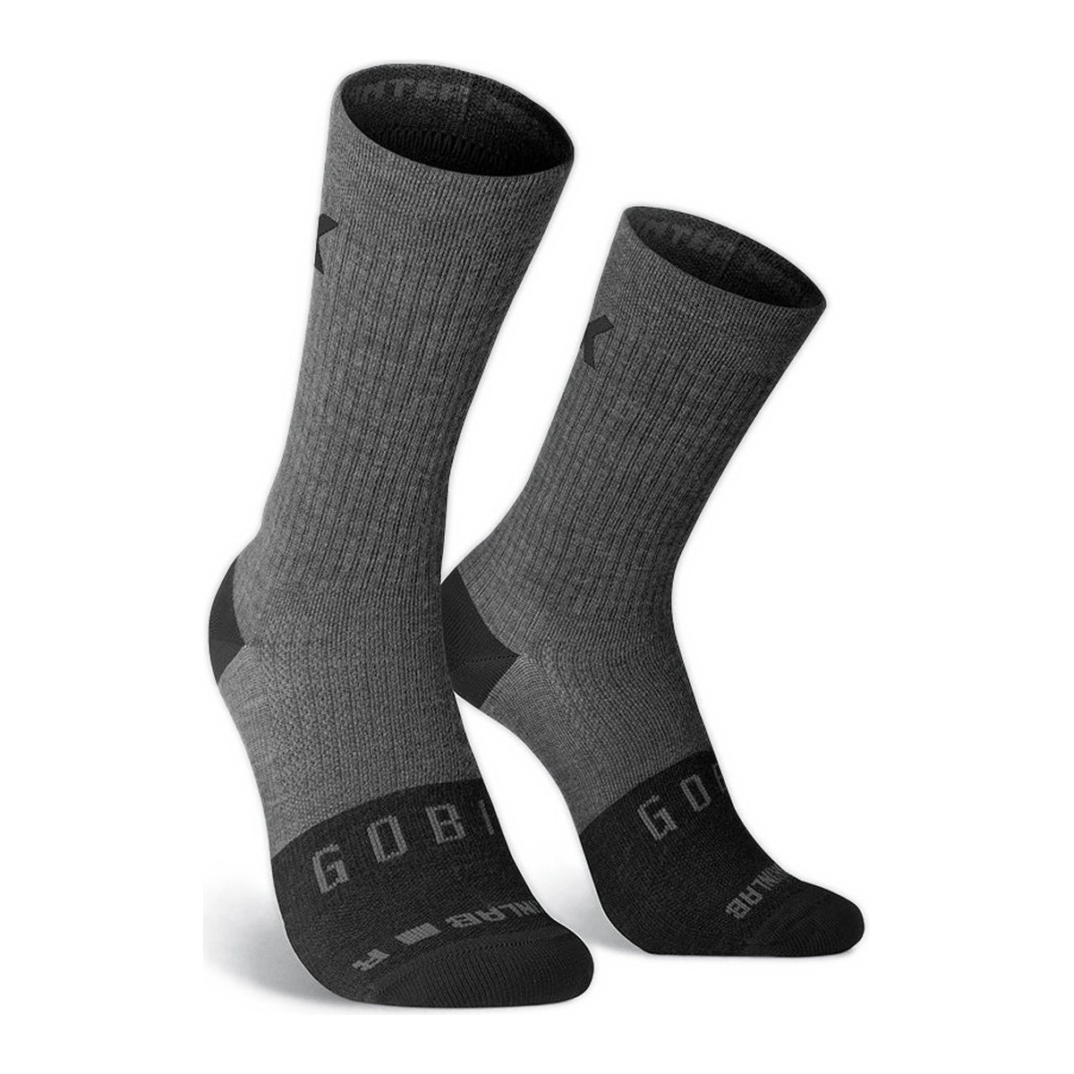 GOBIK WINTER MERINO UNISEX SOCKS - ALLOY