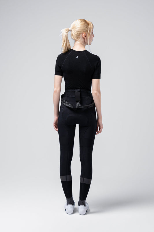 GOBIK WINTER MERINO WOMEN SHORT SLEEVE BASELAYER - COAL