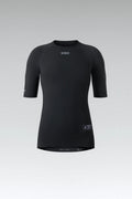 GOBIK WINTER MERINO WOMEN SHORT SLEEVE BASELAYER - COAL