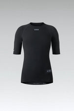 GOBIK WINTER MERINO WOMEN SHORT SLEEVE BASELAYER - COAL