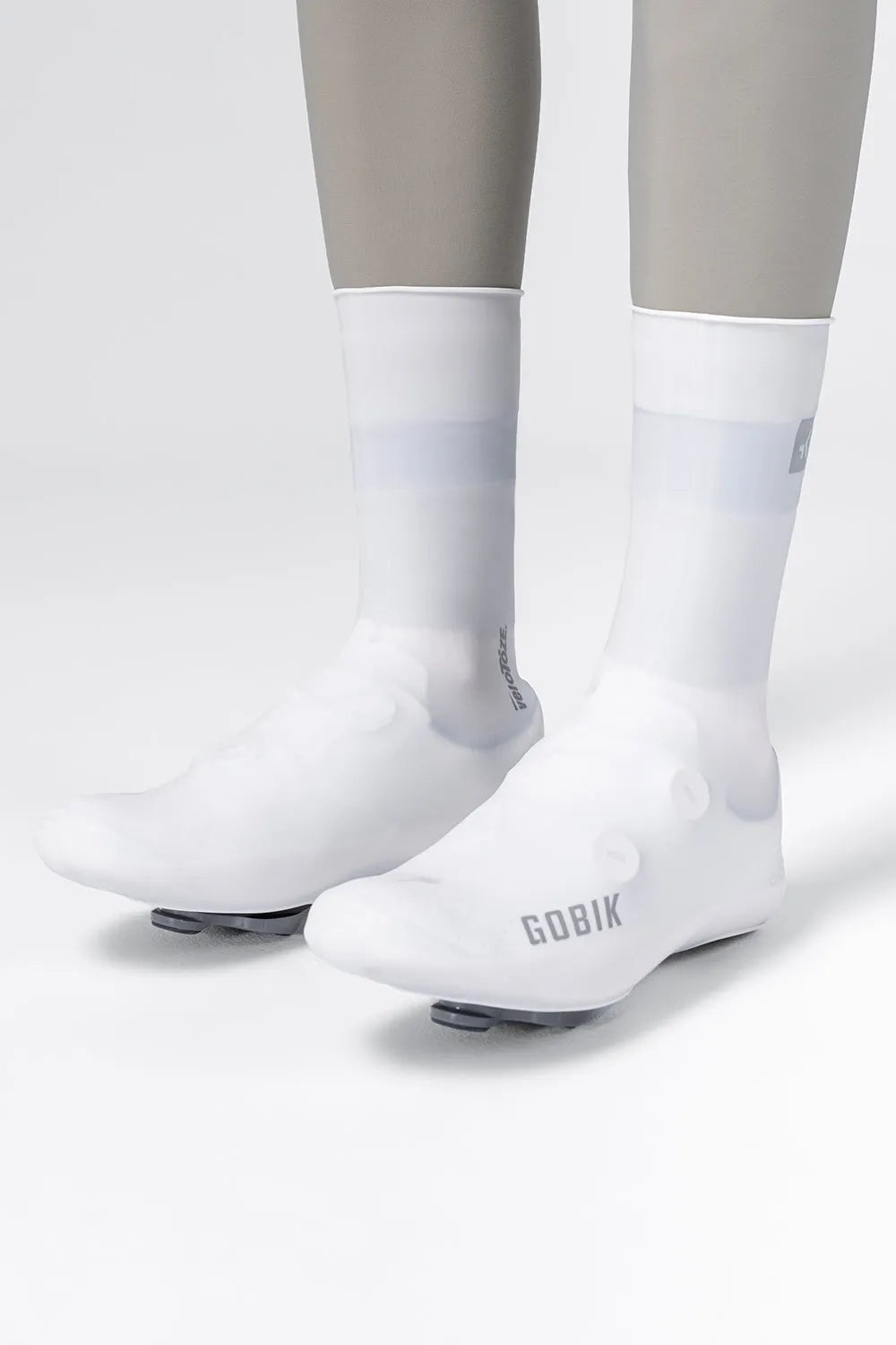 GOBIK x VELOTOZE Shoe Cover - White
