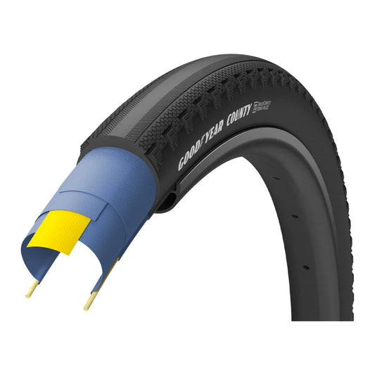 GOODYEAR County TLR 60 TPI Gravel Tyre - Black