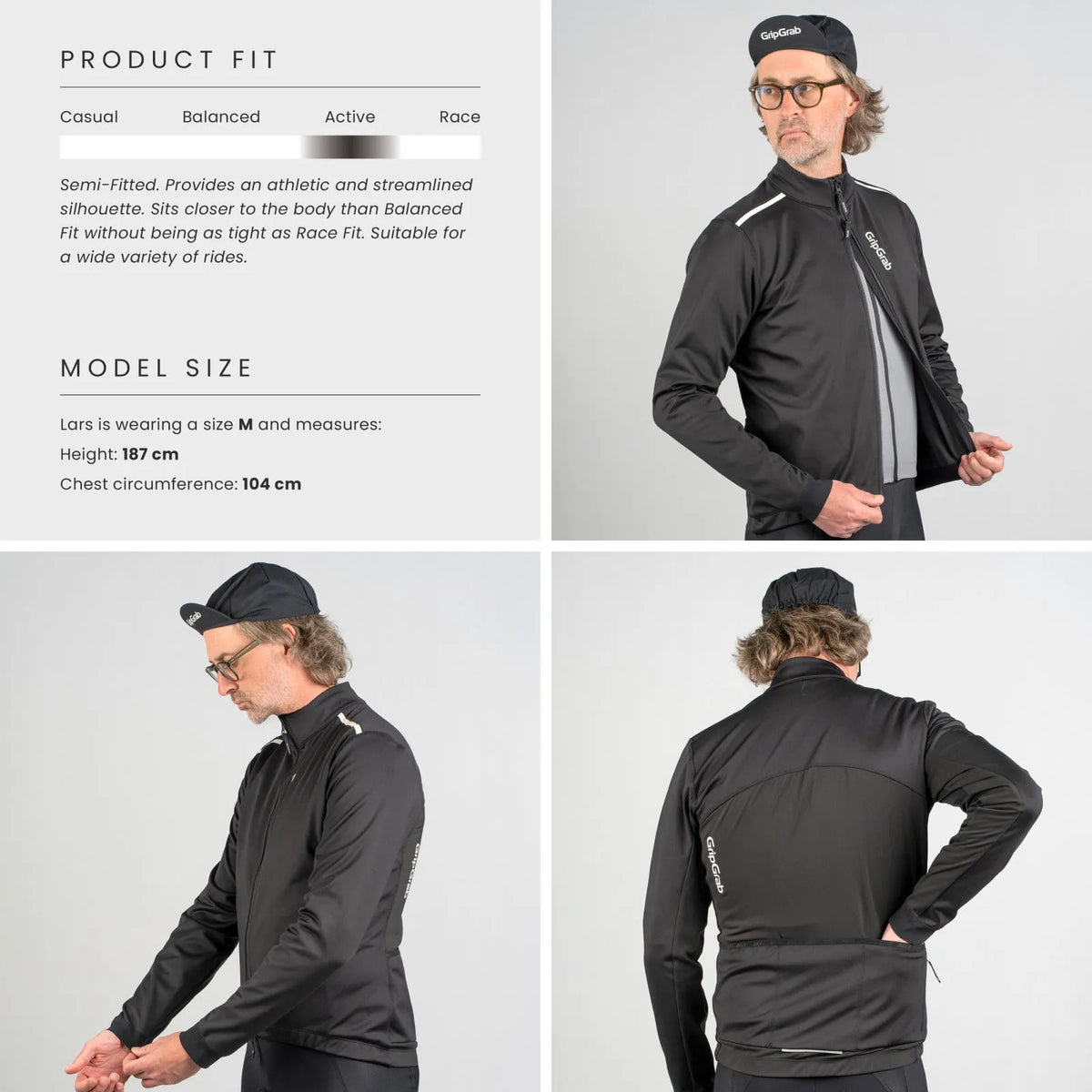 GRIPGRAB RIDE Winter Jacket - BLACK