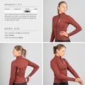 GRIPGRAB Women's RIDE Thermal Long Sleeve Jersey - DARK RED