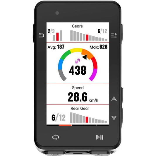 IGP SPORT Smart Bike Computer IGS630S with GPS - Black