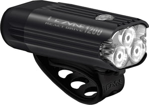 LEZYNE REACT DRIVE 1200 LUMEN RADAR Front LIGHT - Black