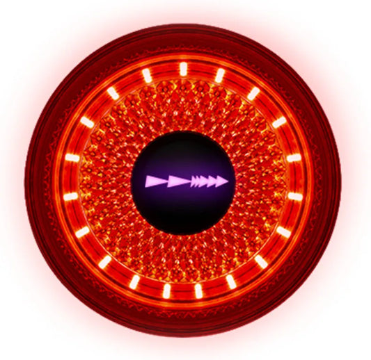 DYNAMIC Red Lyte 100 Rear Light - BLACK